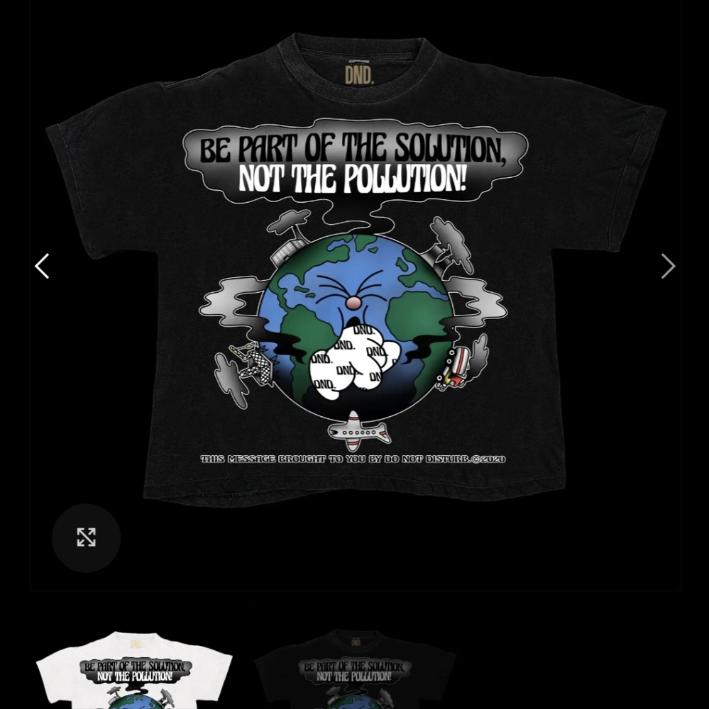 Do not disturb by ferris DND size‎ xl pollution solution shirt handmade